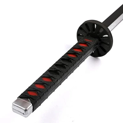 Image of KOGUMA Demon Slayer Tanjiro Kamado Nichirin Foam Sword Prop Weapon Cosplay With Scabbard