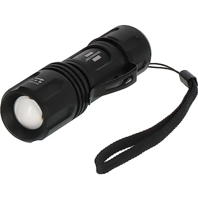Image of Brennenstuhl Torch LED LuxPremium TL 410 F/Flashlight with Bright CREE (350lm, up to 34h Burn time, 136m Light Range, Splash Proof IP44)