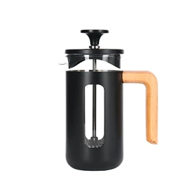 Image of La Cafetiere Pisa 3 Cup Black Wood Handle