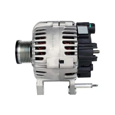 Image of 03C903023G, 03C903023GX Generator HELLA 8EL 012 429 881 14V 110A 54mm VOLKSWAGEN: Golf 5, Polo V Hatchback, Passat B7 Saloon, SKODA: Fabia 2