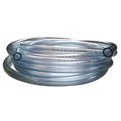 Image of Clear Flexible Foodgrade PVC Unreinforced Hose Pipe Tube Water/Air/Aquarium/Pond (12mm ID x 15mm OD, 1 Metre)