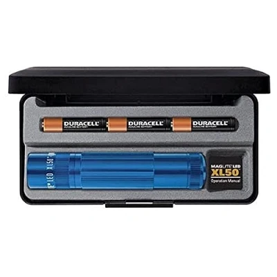 Image of Maglite Men&#039;s XL50 LED Presentation Box Flashlight Blue