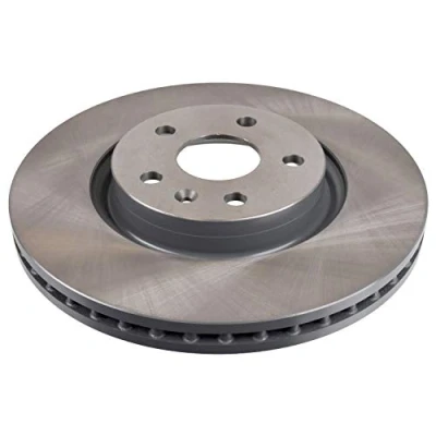 Image of 00569080, 00569081, 00569335, 013502215, 0569080 Brake disc FEBI BILSTEIN 39188 Front Axle 337mm 30mm 5 Hole 120mm internally vented Coated