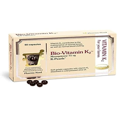 Image of Bio Vitamin K2 MK 7 60 Capsules Pharma Nord