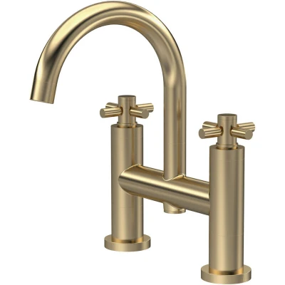 Image of Hudson Reed Tec Brass Bath Filler Tap