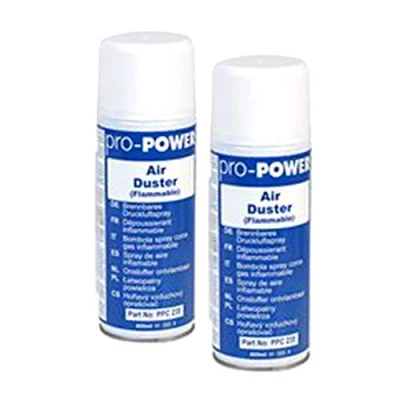 Image of 2X Pro Power Air Duster 400ml for Computer Electronic Equipment Dust Dirt Remover