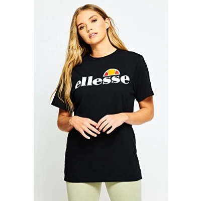 Image of ellesse Women&#039;s Albany Tee T Shirt, Anthracite, 18 EU