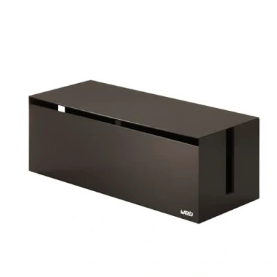Image of Yamazaki Cable Box, PC Plastic, Brown, One Size