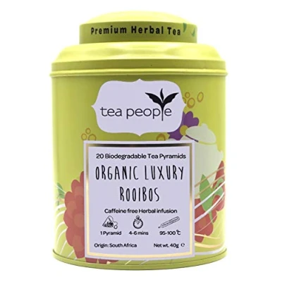 Image of Tea People Organic Luxury Rooibos Pyramids Caddy (Pack of 20)
