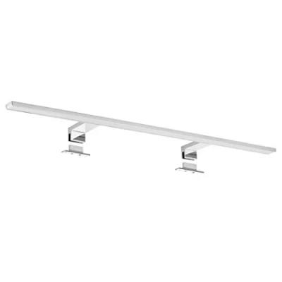 Image of SEBSON® LED Mirror Light 80cm Cabinet + Clip, Bathroom IP44, Neutral White 4000K, Aluminium, 800x108x39mm, 15W, 1000lm