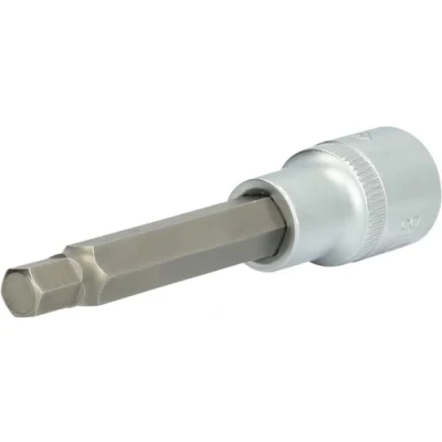 Image of BRILLIANT TOOLS BT022873 1/2 Inch Hex Socket Bit Socket, 100 mm Long, 8 [Powered by KS Tools]