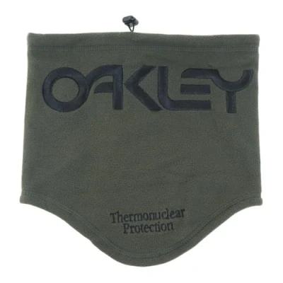 Image of Oakley Men&#039;s Thermonuclear Protection Neck Gaiter TNP, New Dark Brush, One Size