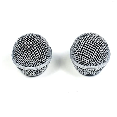 Image of 2x Mesh Microphone Grille For Shure SM58 565SD LC Microphone, Original Color