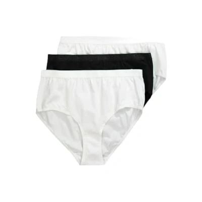 Image of Ulla Popken Women&#039;s Slip, 3er Pack Full Brief, White, 54 56 (Pack of 3)