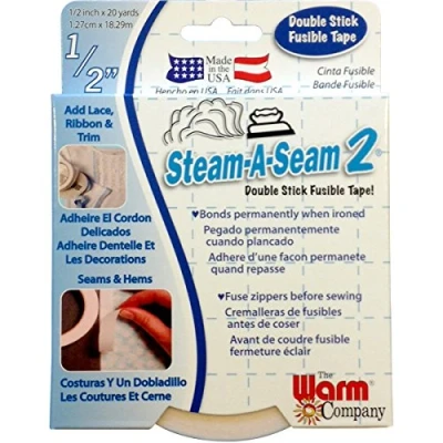 Image of Warm Company 5510 Steam A Seam 2 Double Stick Fusible Web, Multi Colour