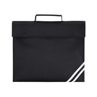 Image of Quadra classic book bag in black(Size: One Size)