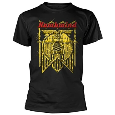 Image of Plastic Head Hawkwind &#039;Doremi&#039; (Gold Print) T Shirt (Extra Large)