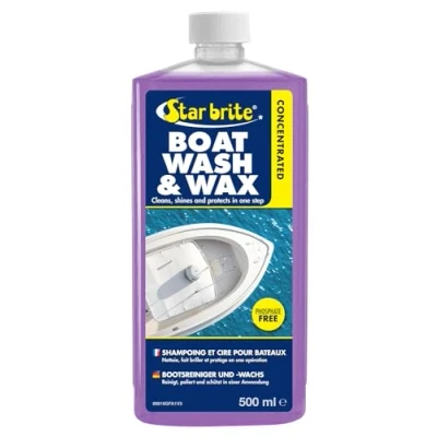 Image of STAR BRITE Boat Wash &amp; Wax Cleans, Shines Protects in One Easy Step