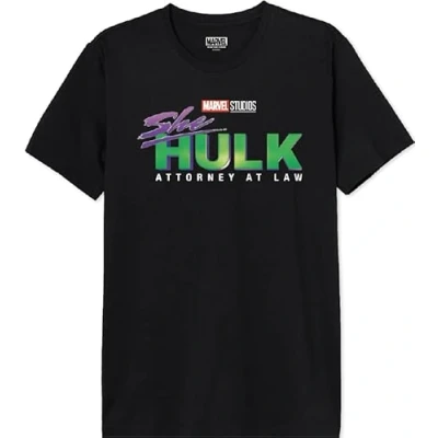 Image of Marvel Men&#039;s Meshehuts001 T Shirt, Black, XS
