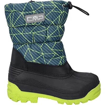 Image of CMP Kids SNEEWY Snowboots Walking Shoe, Deep Lake Acid, 10 UK Child