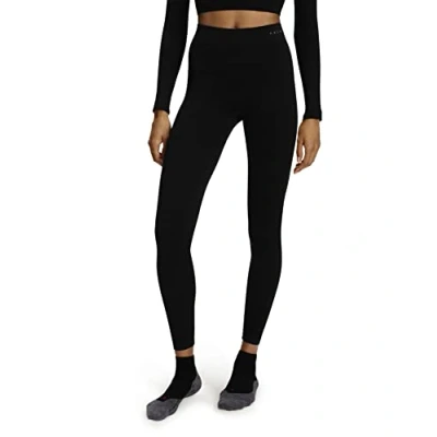 Image of FALKE Women&#039;s Maximum Warm Long W TI Functional Yarn Quick Dry 1 Piece Base Layer Bottom, Black (Black 3000), XS