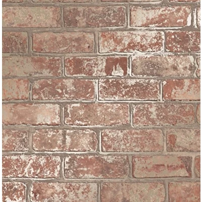 Image of Fine Décor FD41954 Loft Brick Wallpaper, Natural