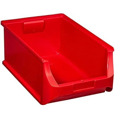 Image of Allit 456217 Size 5 Storage Bin, Red, 500 x 310 200 mm