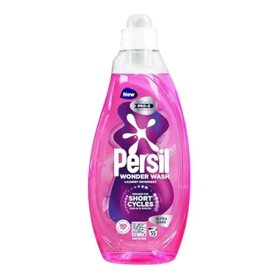 Image of Persil Wonder Wash Ultra Care Bio Liquid Detergent 1.485 L (55 washes)