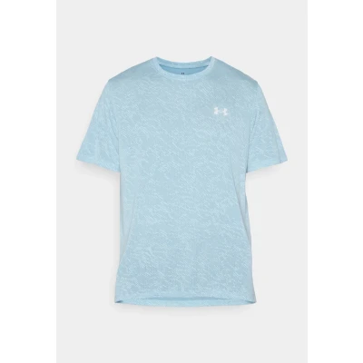 Image of Under Armour Launch CAMO Sports Tshirt, Men&#039;s, Size: Small, Stream