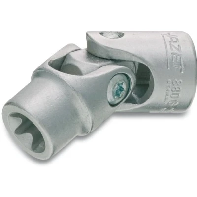 Image of HAZET 880G E12 46 mm E 12 Torx Profile Socket Chrome Plated/Polished