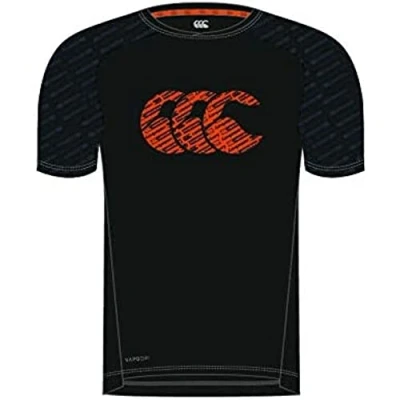 Image of Canterbury Vapodri Large Logo T Shirt Black, 10