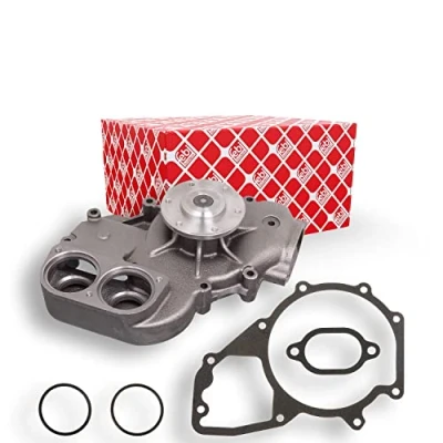 Image of 4032004401, 4032005101, 4032007101, 4412000101, 4412000201 Water pump FEBI BILSTEIN 02962 Grey Cast Iron with gaskets/seals Plastic