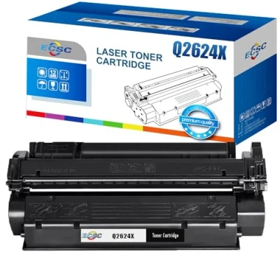 Image of ECSC Toner Cartridge Q2624X For Printer, Compatible With HP LaserJet 1150/1150N (Black, 1 Pack)