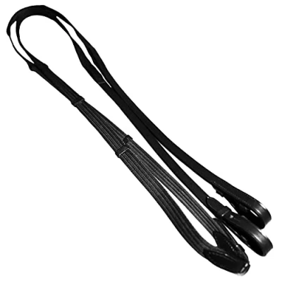 Image of Continental Reins in Black or Brown (Black, Pony 1/2&quot;)