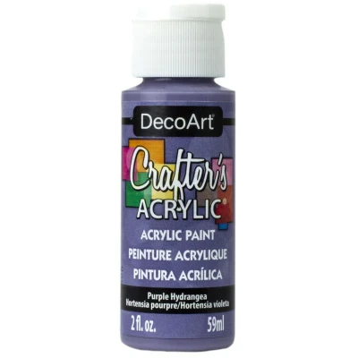 Image of Deco Art CRAFTER&#039;S Acrylic, Purple Hydrangea, One Size
