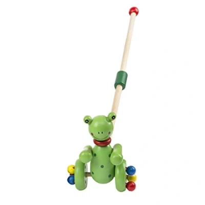 Image of Baby push along toys Wooden pull walking Toy Kid Activity Walk for Toddler Boy Girl toy,push walking,walking 1 year olds,baby toy,toddler