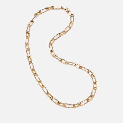 Image of Daisy London x Polly Sayer Paperclip 18k Plated Necklace