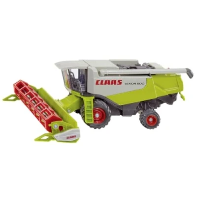 Image of siku 1991, Claas Combine Harvester, 1:50, Metal/Plastic, Green/Red, Movable parts
