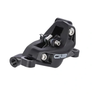 Image of Spare disc brake caliper assembly (assembled, no hose) G2 rs (A2): diffusion black anodized SSP056007 Sram