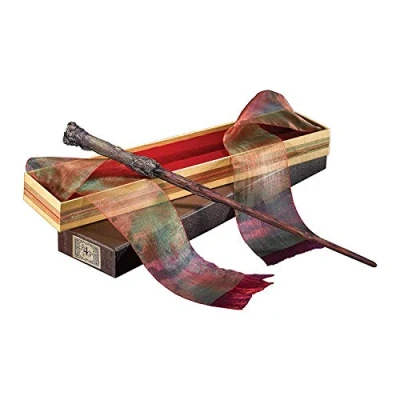 Image of The Noble Collection Harry Potter Wand in Ollivanders Box 14.9 inch (38cm) With Replica Film Set Movie Props Wands