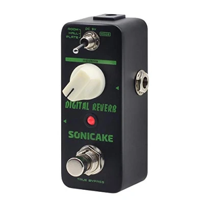 Image of SONICAKE Reverb Pedal Digital Room Hall Plate Guitar Effects