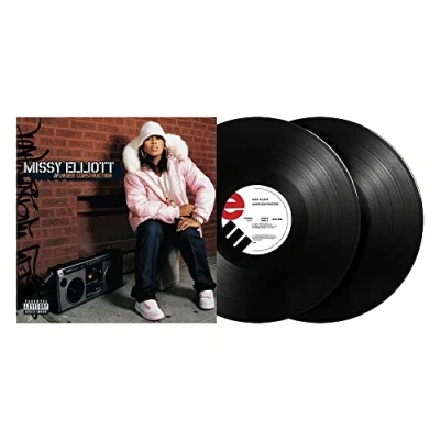 Image of Missy Misdemeanor Elliott Under Construction Sealed 2022 UK 2 LP vinyl set 075678665424