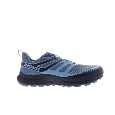 Image of Inov8 TrailFly Wide FIT Mens Trail Running Shoes Blue UK 10