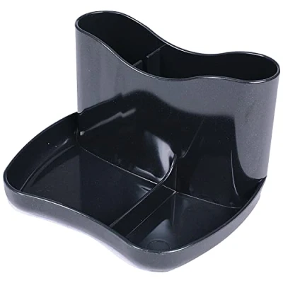 Image of Q Connect Executive Desk Tidy Black KF21704