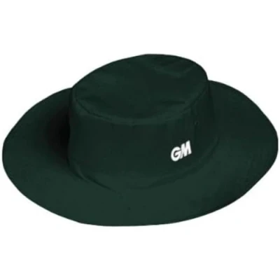 Image of Gunn &amp; Moore GM Panama Cricket Hat Green Large