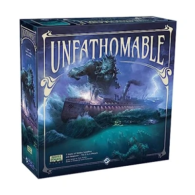 Image of FFG Fantasy Flight Games Unfathomable Board Game Ages 14+ 3 6 Players 120 240 Minutes Playing Time, FFGUNF01 , Black
