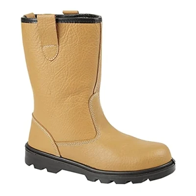 Image of Safety Rigger BootSafety Toe CapHardwearing Textile Lining Size Mens 7