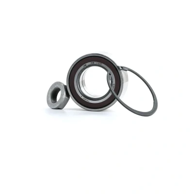 Image of 0938184004 Wheel bearing kit SNR R159.47 with rubber mount, integrated magnetic sensor ring 83mm PEUGEOT: 407 SW, RCZ Coupe, 3008 I