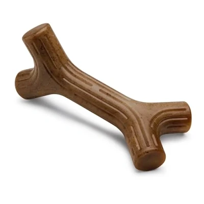 Image of Benebone Indestructible Stick Dog Chew Toy For Aggressive Chewers, Long Lasting Tough Boredom Breaker Dogs, Real Bacon Flavour, Large Made in the USA.