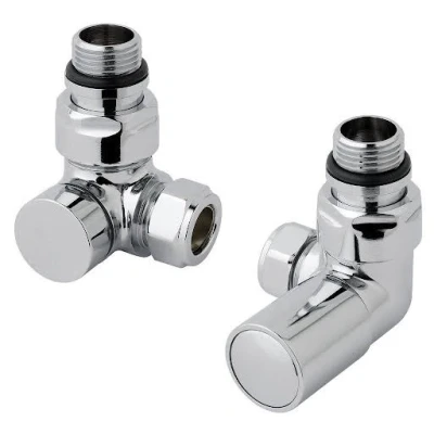 Image of Eastbrook Corner radiator valves (pair)